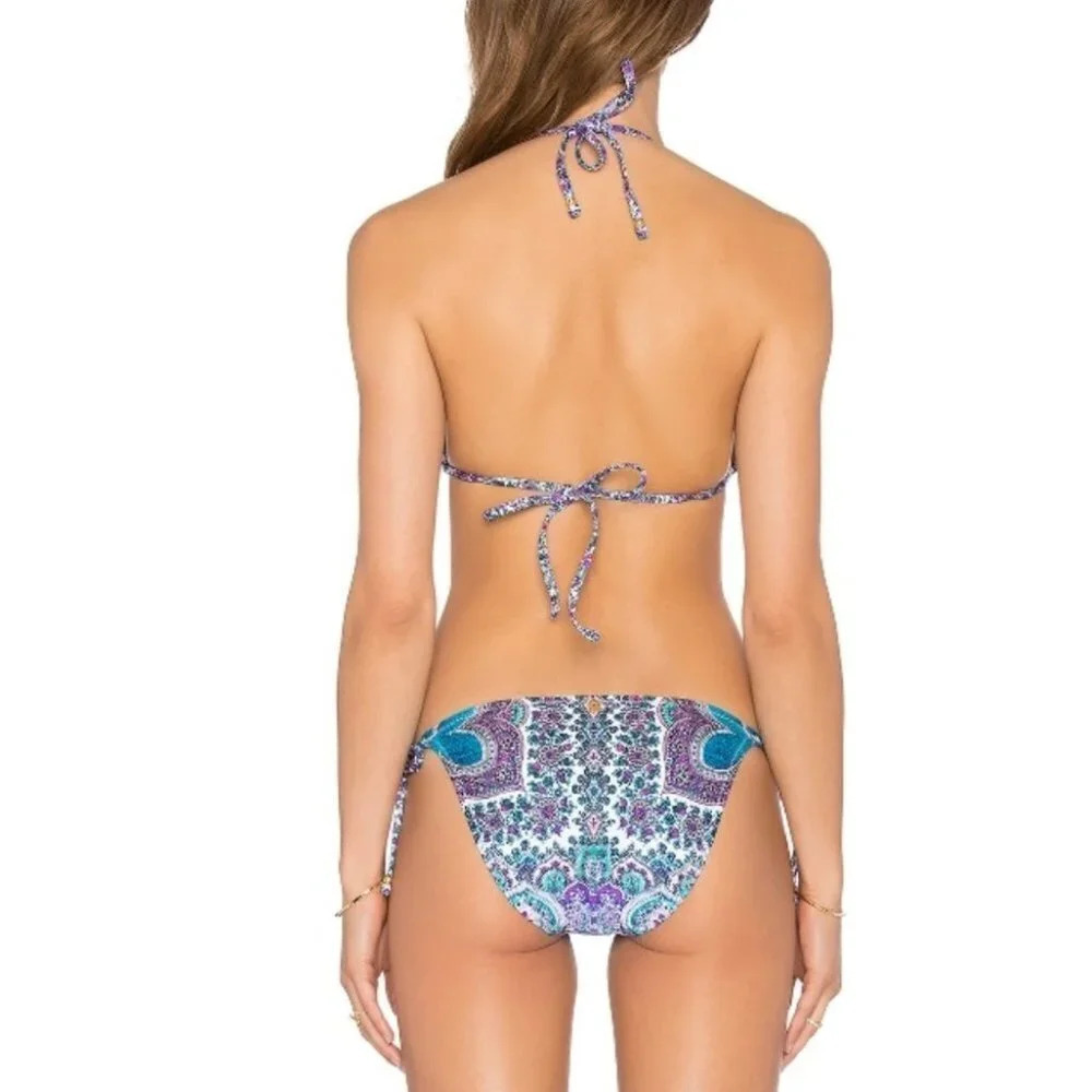 Nanette Lepore Swim Bikini Suit Paisley XS NWT - Picture 3 of 7